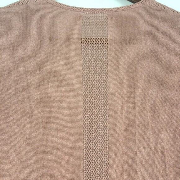 August Silk Womens Open Knit Drape Front Viscose Cardigan Size M - Picture 9 of 15